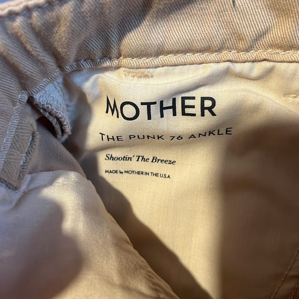 Mother the punk 76 high waisted ankle Pants size 26 NWT - Picture 10 of 11